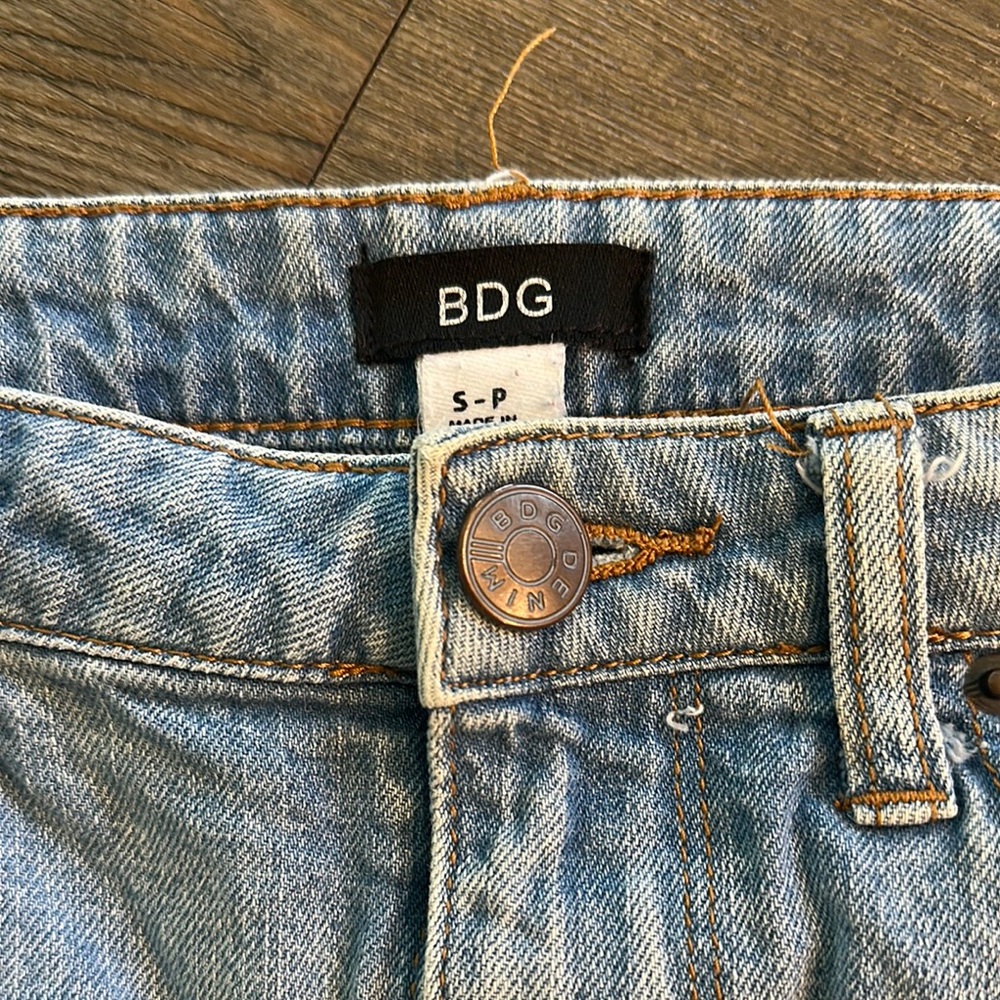 BDG Light Blue Denim Skirt - Picture 2 of 5